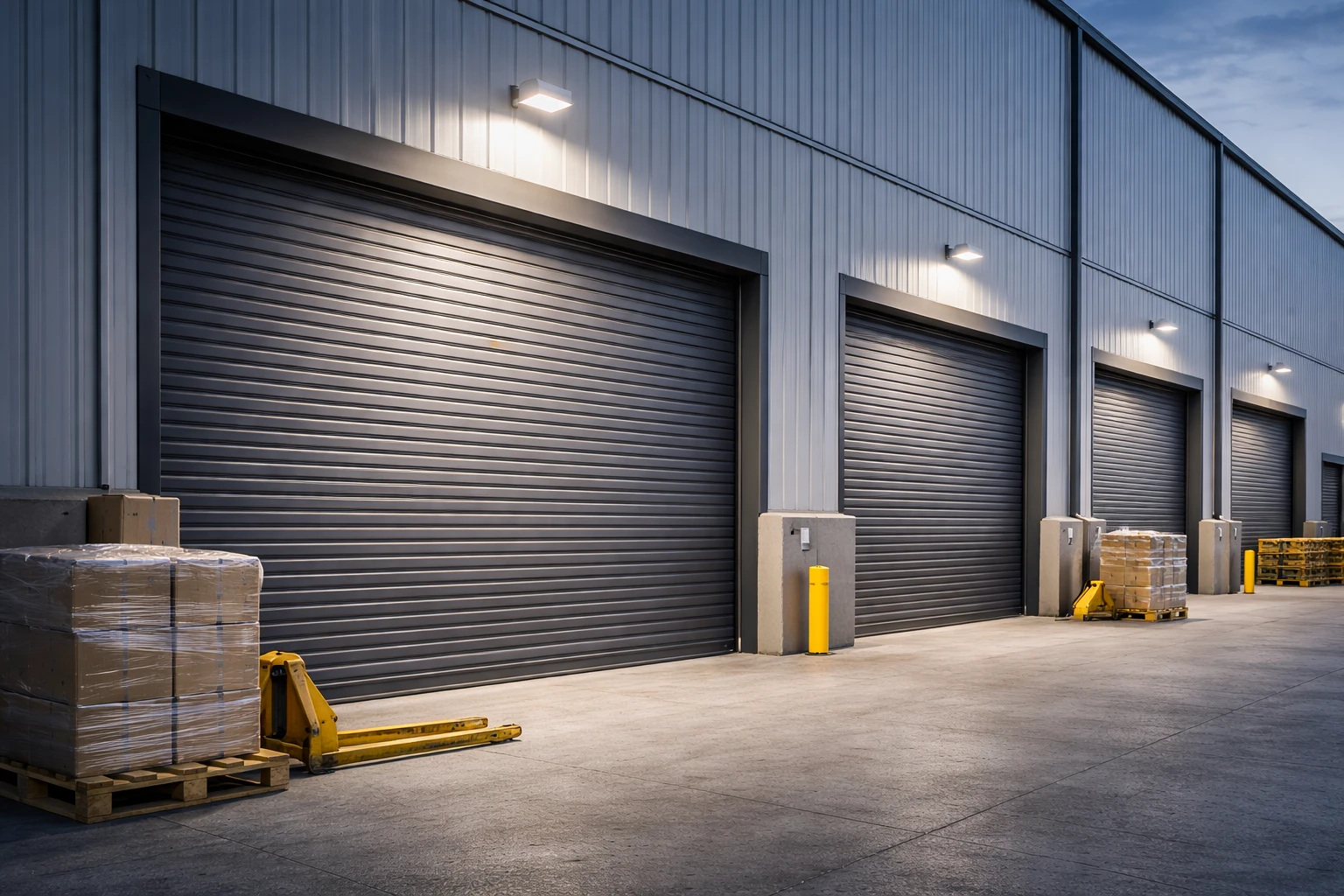 Made from interlocking extruded aluminium slats, it provides high resistance to impact and weather, while ensuring smooth, quiet motion.